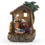 Holy Family Nativity Scene Figurine 6.15 Inches in Brown color