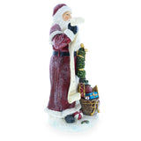Santa Reading the Christmas Gifts List Figurine 11.5 Inches ,dimensions in inches: 11.5 x 13.67 x 7.92
