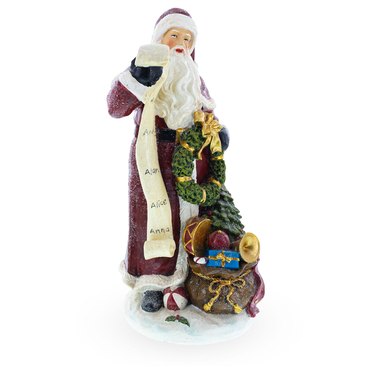 Buy Christmas Decor > Figurines > Santa > AL by BestPysanky Online Gift Ship