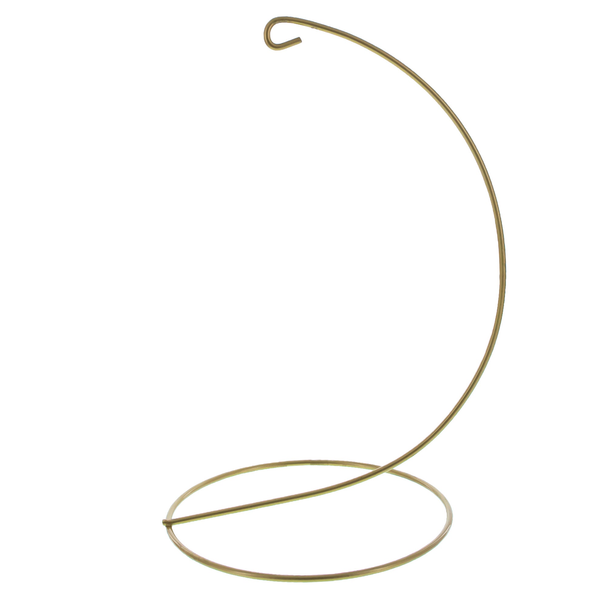 Open Frame Gold Metal Ornament Display Stand 9.2 Inches (Poland) in Gold color