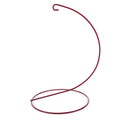 Open Frame Red Painted Metal Ornament Display Stand 9.2 Inches (Poland) in Red color