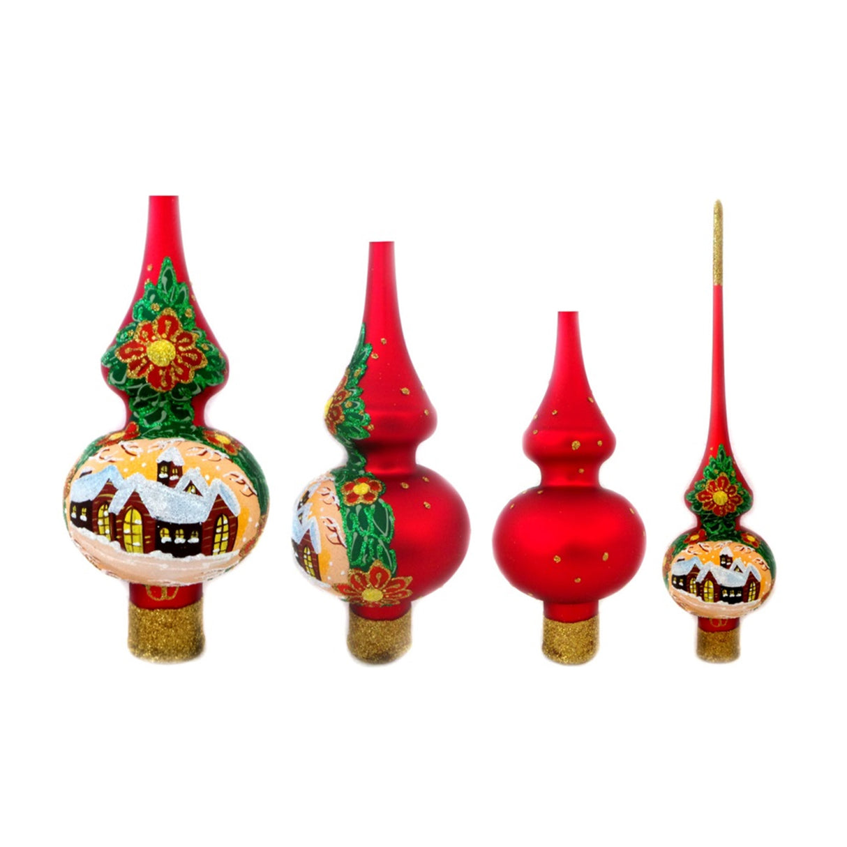 BestPysanky online gift shop sells finial star mouth blown hand made painted xmas decor decorations unique luxury collectible heirloom vintage whimsical elegant festive balls baubles old fashioned european german collection artisan hanging pendants personalized