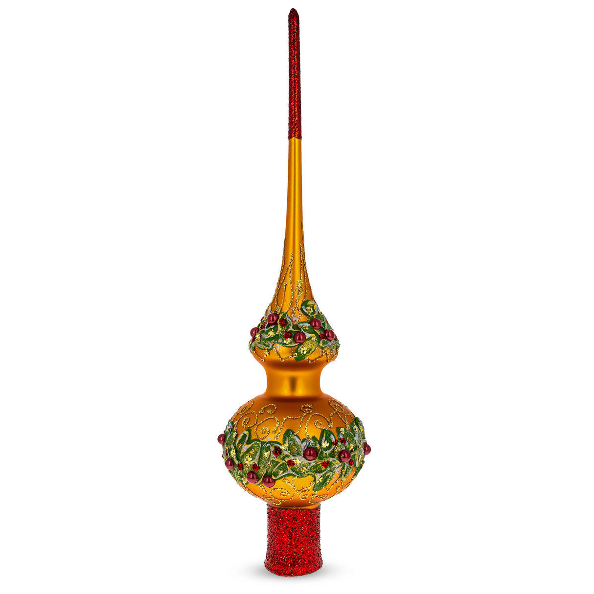 Buy Christmas Ornaments > Christmas Tree Toppers > Flowers by BestPysanky Online Gift Ship