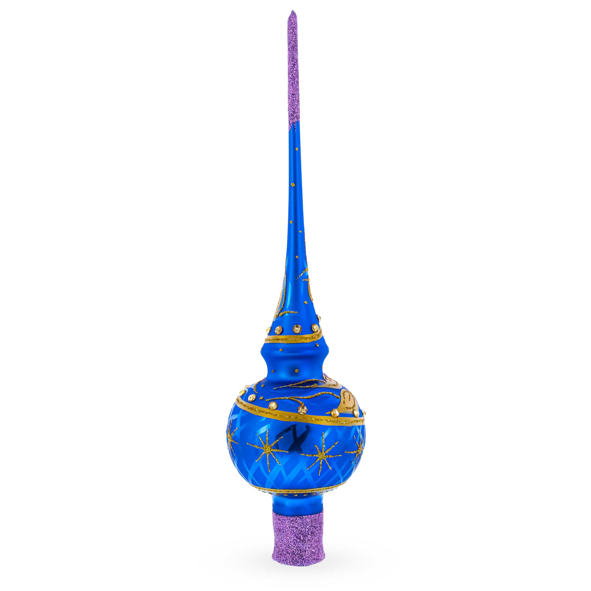 BestPysanky online gift shop sells finial star mouth blown hand made painted xmas decor decorations unique luxury collectible heirloom vintage whimsical elegant festive balls baubles old fashioned european german collection artisan hanging pendants personalized