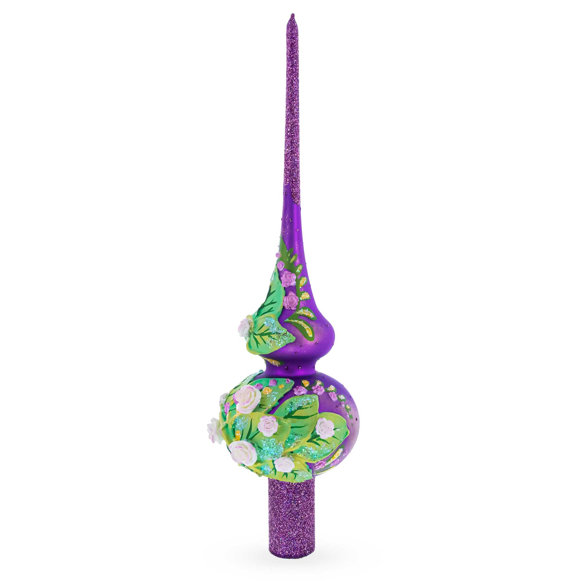 Buy Christmas Ornaments Christmas Tree Toppers Flowers by BestPysanky Online Gift Ship