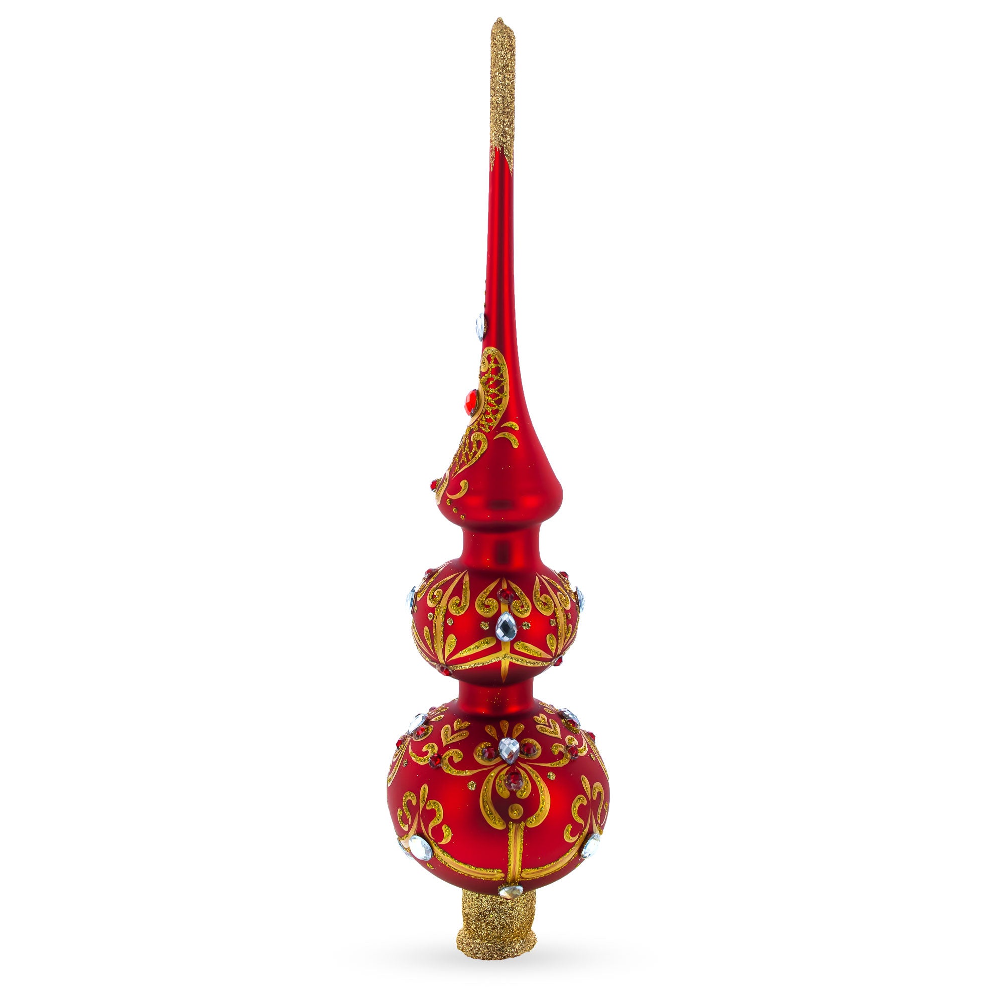 Buy Christmas Ornaments Christmas Tree Toppers Glamour by BestPysanky Online Gift Ship