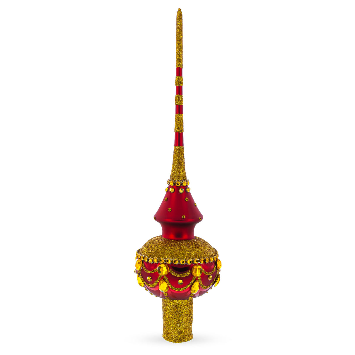 Buy Christmas Ornaments > Christmas Tree Toppers > Couturier by BestPysanky Online Gift Ship
