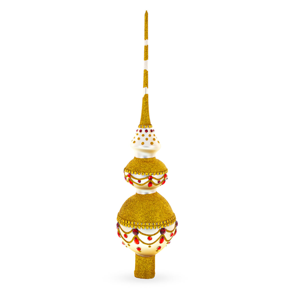 Buy Christmas Ornaments Christmas Tree Toppers Glamour by BestPysanky Online Gift Ship