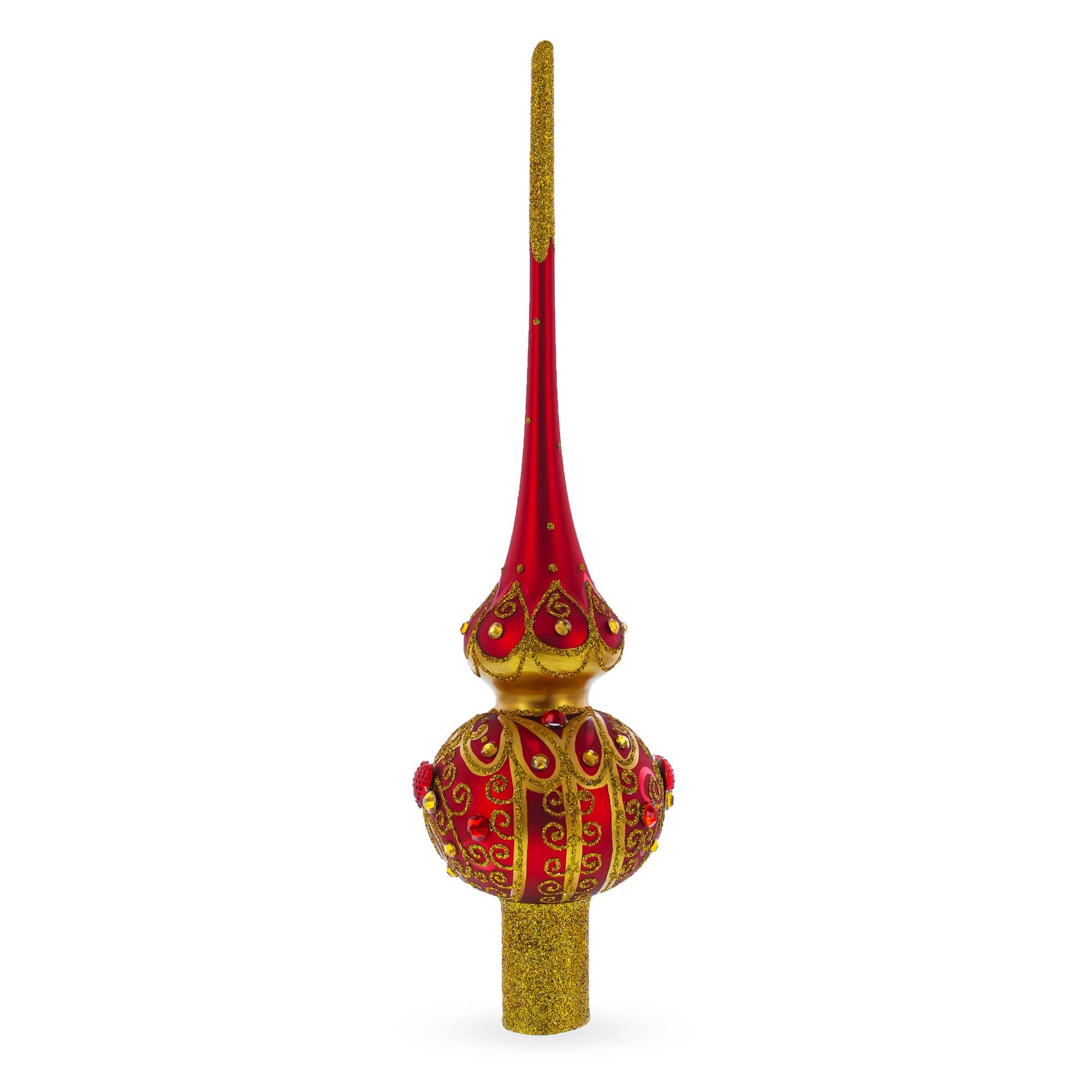 Buy Christmas Ornaments Christmas Tree Toppers Glamour by BestPysanky Online Gift Ship