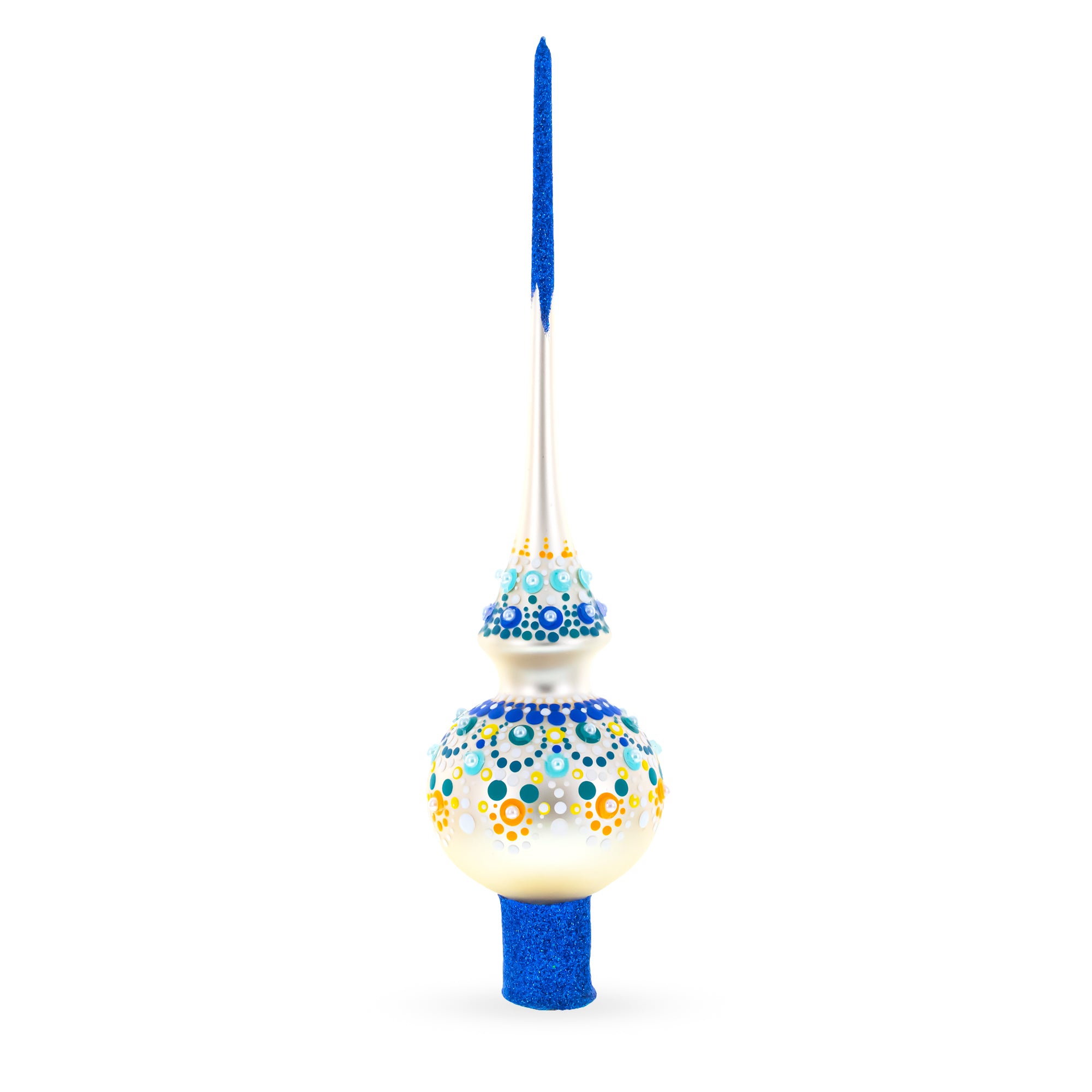 Buy Christmas Ornaments Christmas Tree Toppers Glamour by BestPysanky Online Gift Ship