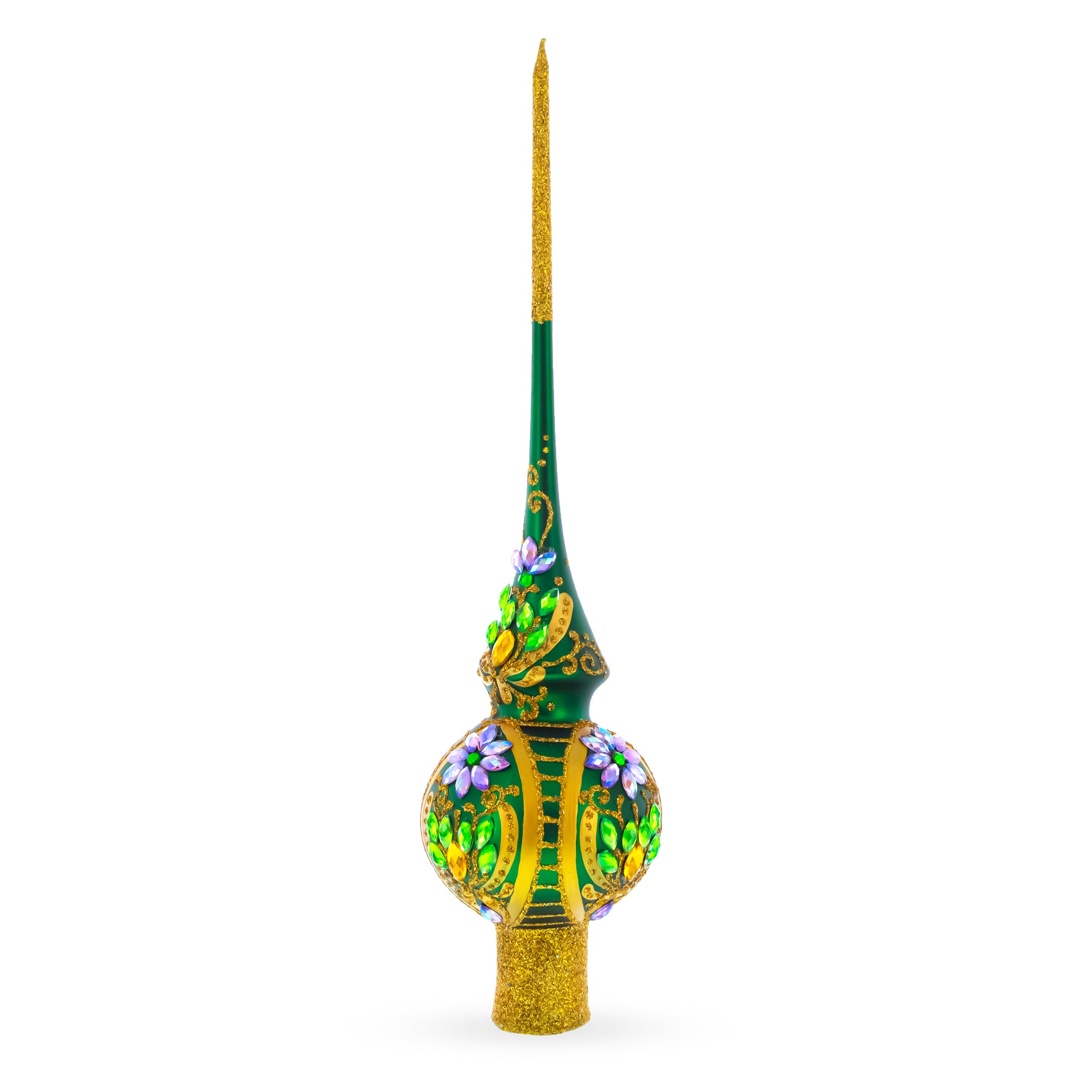 Buy Christmas Ornaments Christmas Tree Toppers Glamour by BestPysanky Online Gift Ship