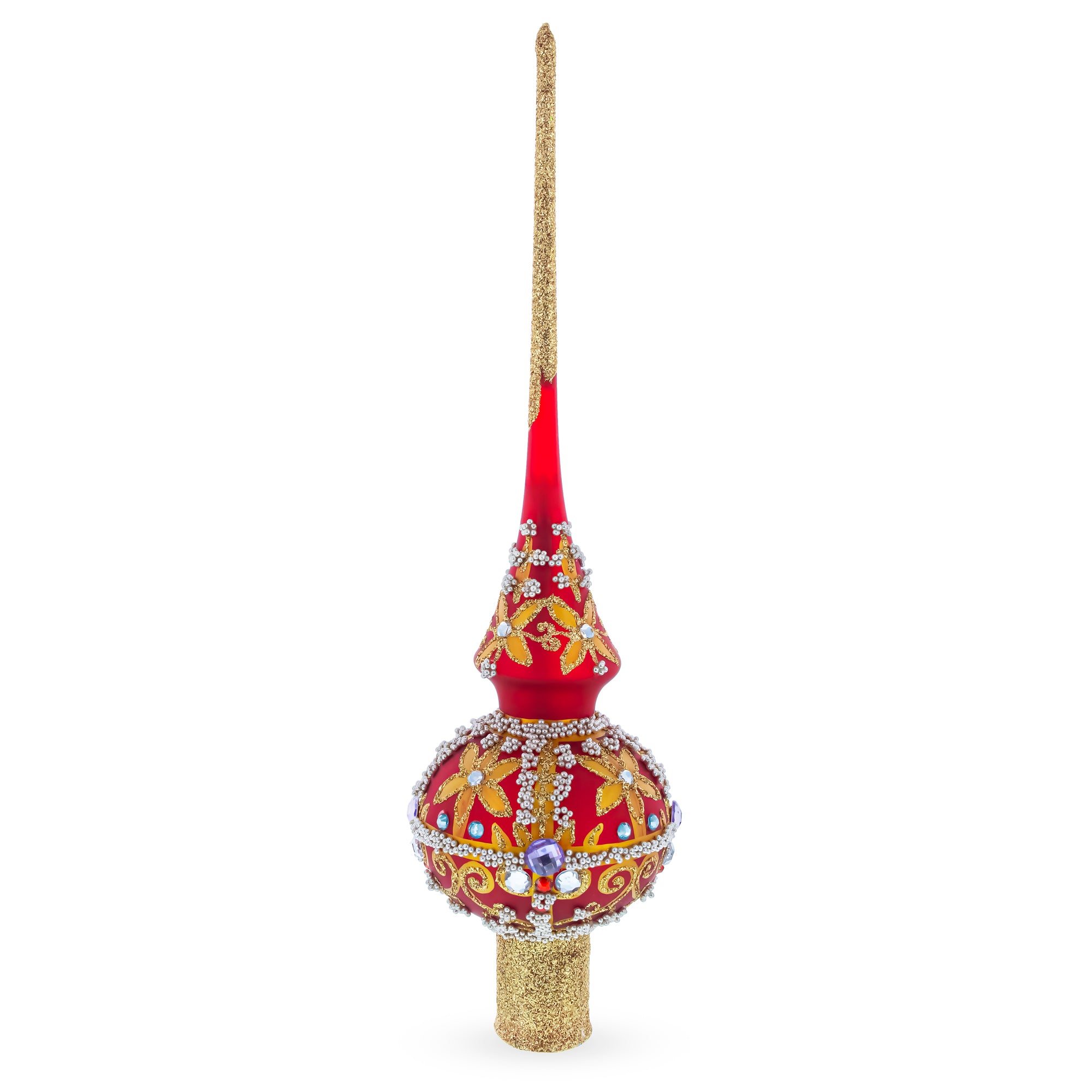 Buy Christmas Ornaments Christmas Tree Toppers Geometrical by BestPysanky Online Gift Ship