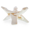 Inner Locking Wooden Tripod Stand Display Base for Crystal Sphere 4 Inches in Beige color