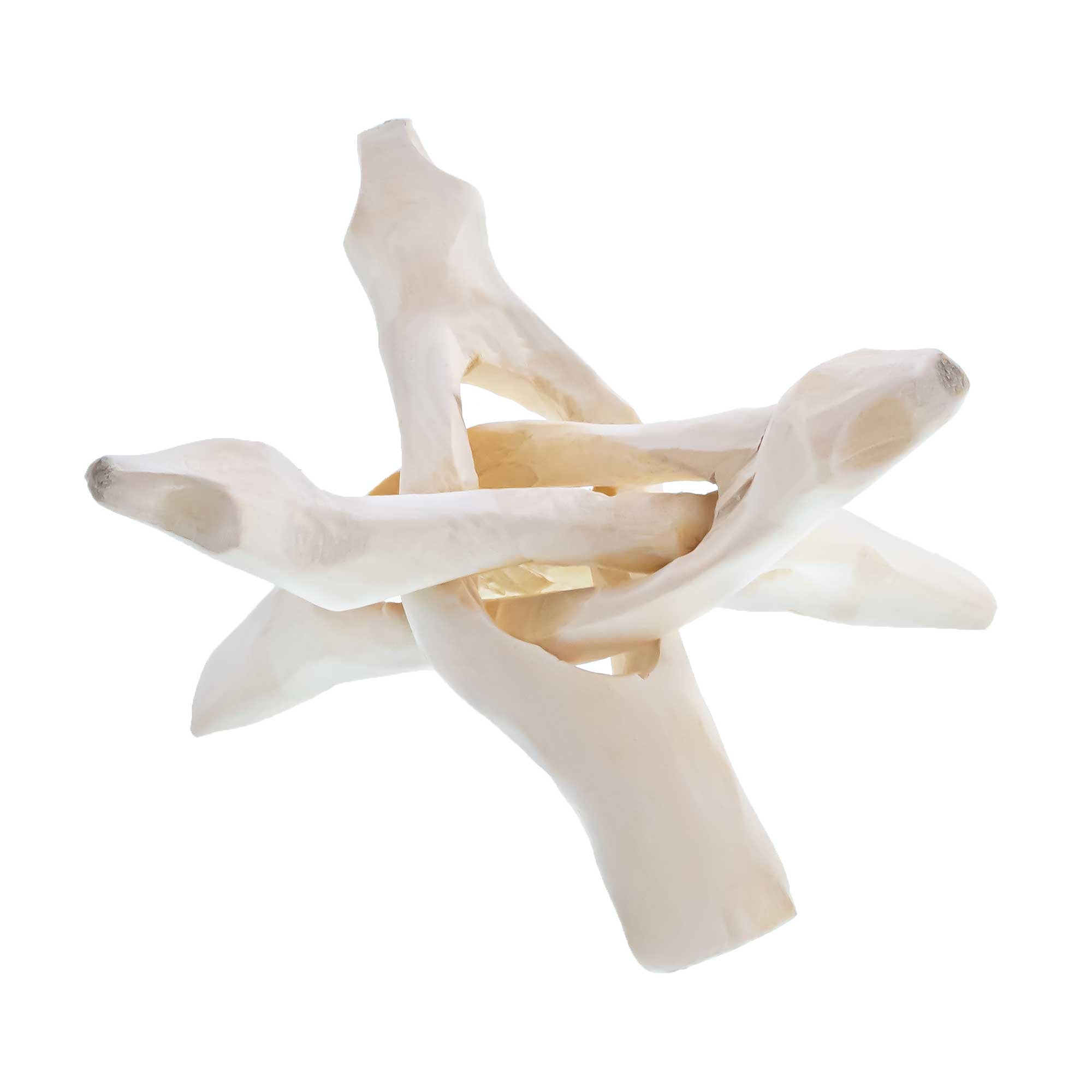 Inner Locking Wooden Tripod Stand Display Base for Crystal Sphere 4 InchesIndia , dimensions in inches: 4.1 x 1.2 x 1.2
