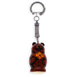 Wood Brown Bear Wooden Key Chains 4 Inches in Multi color