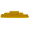 Bees Wax Set of 6 Yellow Triple Filtered Rectangle Beeswax Bars 6 oz Total in Yellow color Rectangle