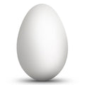 Blown Out Hollow Real Goose Eggshell, Empty Cleaned-Out Egg for Easter Egg Decorating, DIY Pysanky Craft 3.5 Inches Tall in White color Oval