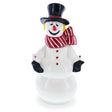 Snowman Wine Bottle Stopper 11 Inches in White color