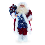 Standing Santa Fabric Figurine 18 Inches in Red color