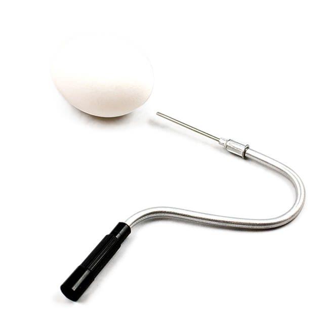 One-Hole Egg Blower: Essential Tool for Pysanky Easter Eggs Creation in Multi color,  shape