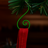 BestPysanky online gift shop sells ornament hooks green s hooks christmas tree hooks metal ornament hangers holiday decoration hooks reusable ornament holders spiral hooks for ornaments christmas hooks for baubles and crafts