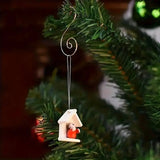 Shop Set of 20 Silver Metal Wire Spiral Christmas Ornaments Hooks Hangers S-Shaped 1.96 Inches. Buy Hooks Silver   for Sale by Online Gift Shop BestPysanky ornament hooks green s hooks christmas tree hooks metal ornament hangers holiday decoration hooks reusable ornament holders spiral hooks for ornaments christmas hooks for baubles and crafts