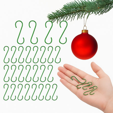 BestPysanky online gift shop sells ornament hooks green s hooks christmas tree hooks metal ornament hangers holiday decoration hooks reusable ornament holders spiral hooks for ornaments christmas hooks for baubles and crafts