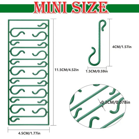 BestPysanky online gift shop sells ornament hooks green s hooks christmas tree hooks plastic ornament hangers holiday decoration hooks reusable ornament holders spiral hooks for ornaments christmas hooks for baubles and crafts