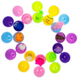 12 Multicolored Easter Plastic Eggs with Squishy Surprises Inside in  color Oval