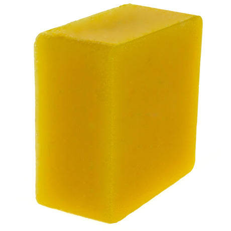 Yellow Triple Filtered Square Beeswax 0.4 oz in Yellow color, Square shape