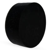 Black Triple Filtered Circle Beeswax 0.8 oz in Black color Round