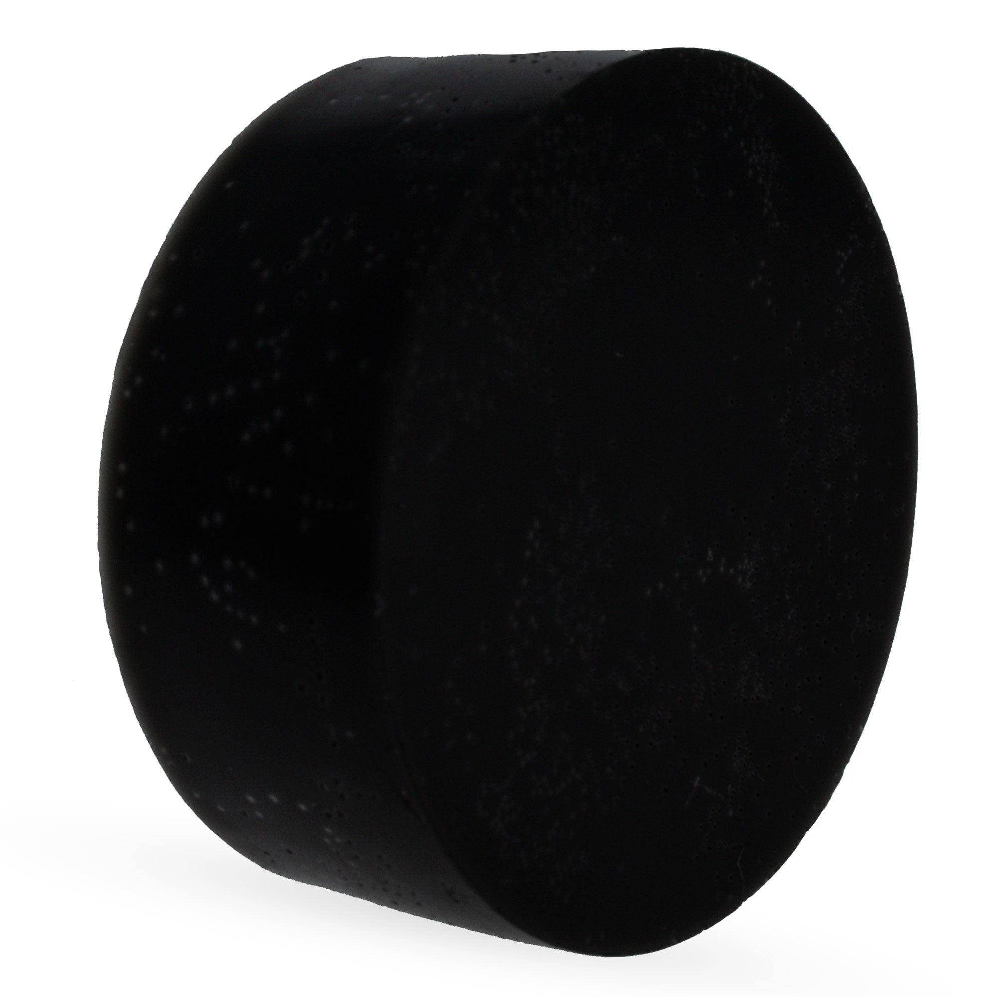 Black Triple Filtered Circle Beeswax 0.8 oz in Black color Round