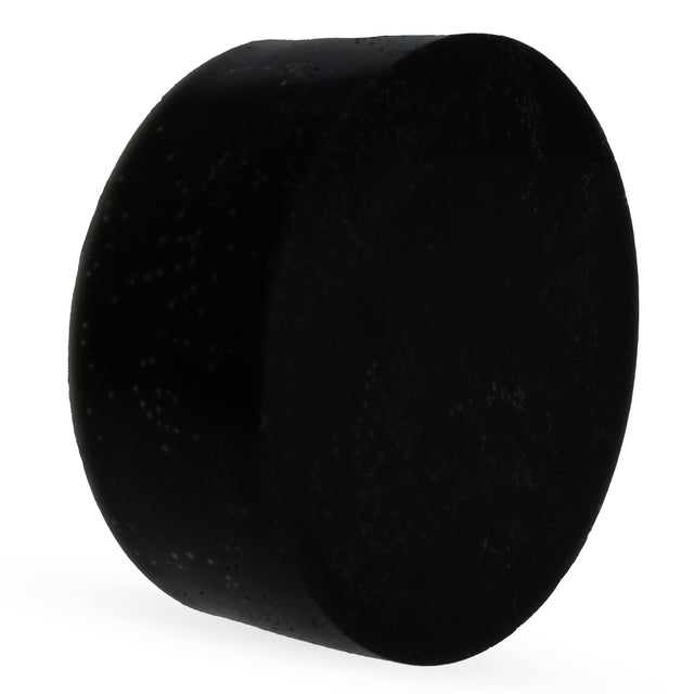 Black Triple Filtered Circle Beeswax 0.8 oz in Black color Round