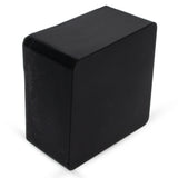 Black Triple Filtered Square Beeswax 0.4 oz in Black color, Square shape