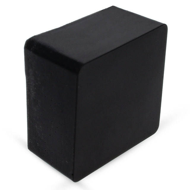 Black Triple Filtered Square Beeswax 0.4 oz in Black color Square