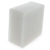 White Pure Filtered Square Beeswax 0.4 oz in Clear color, Square shape