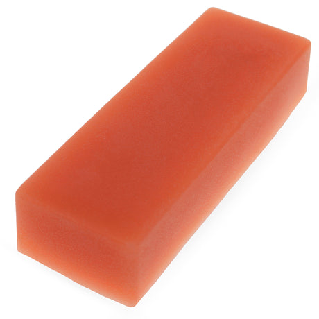 Orange Pure Filtered Rectangle Beeswax Bar 1 oz in Orange color, Rectangle shape