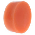 Orange Triple Filtered Circle Beeswax 0.8 oz in Orange color Round