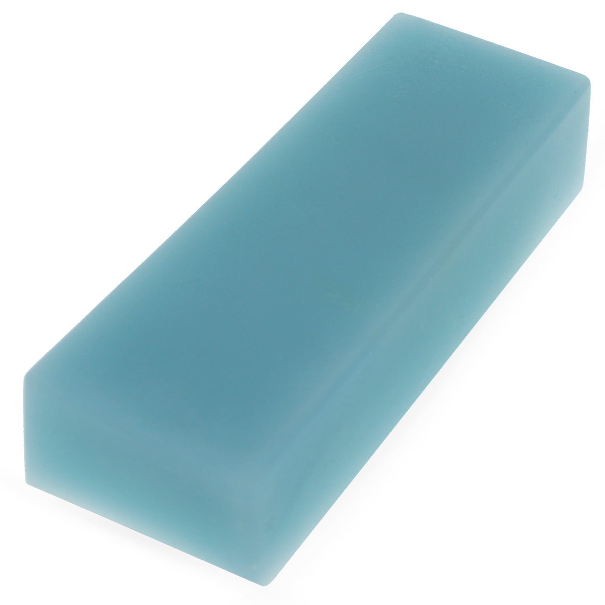 Blue Pure Filtered Rectangle Beeswax Bar 1 oz in Blue color, Rectangle shape