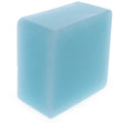 Blue Triple Filtered Square Beeswax 0.4 oz in Blue color, Square shape