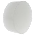 Clear Triple Filtered Circle Beeswax 0.8 oz in Clear color Round