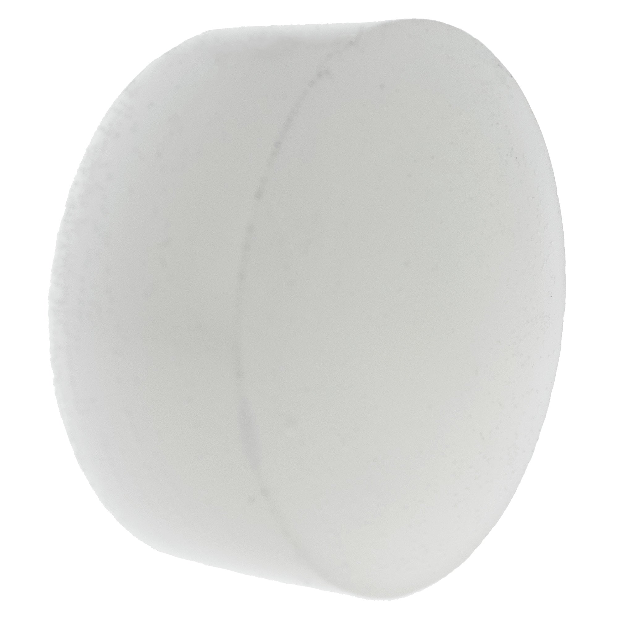 Clear Triple Filtered Circle Beeswax 0.8 oz in Clear color Round