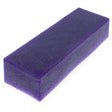 Purple Pure Filtered Rectangle Beeswax Bar 1 oz in Purple color Rectangle