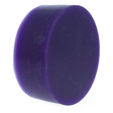 Purple Triple Filtered Circle Beeswax 0.8 oz in Purple color, Round shape