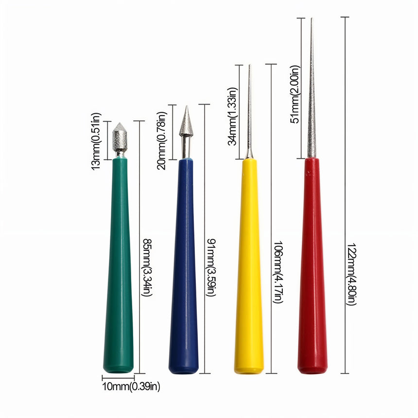 BestPysanky online gift shop sells egg reamer set egg decorating tools pysanky egg blowing tool eggshell drill eggshell carving diamond tipped reamers egg hole enlarger Easter egg supplies egg craft tools egg art supplies egg blower egg plug tools egg drill tool egg smoothing tool egg decorating equipment batik eggs craft accessories