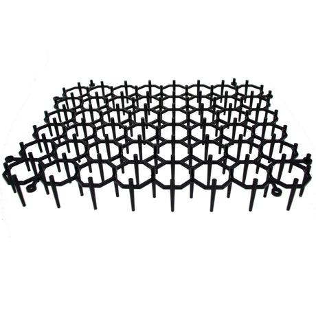 Easter Eggs Plastic Drying Rack in Black color,  shape