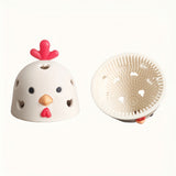 Silicone Chicken Egg Brush Cleaner in Multi color