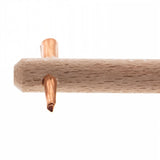 0.6 mm Extra Heavy Tin Tip Wooden Handle Kistka (Hot Wax Pen)Ukraine , dimensions in inches: 4.7 x 0.25 x