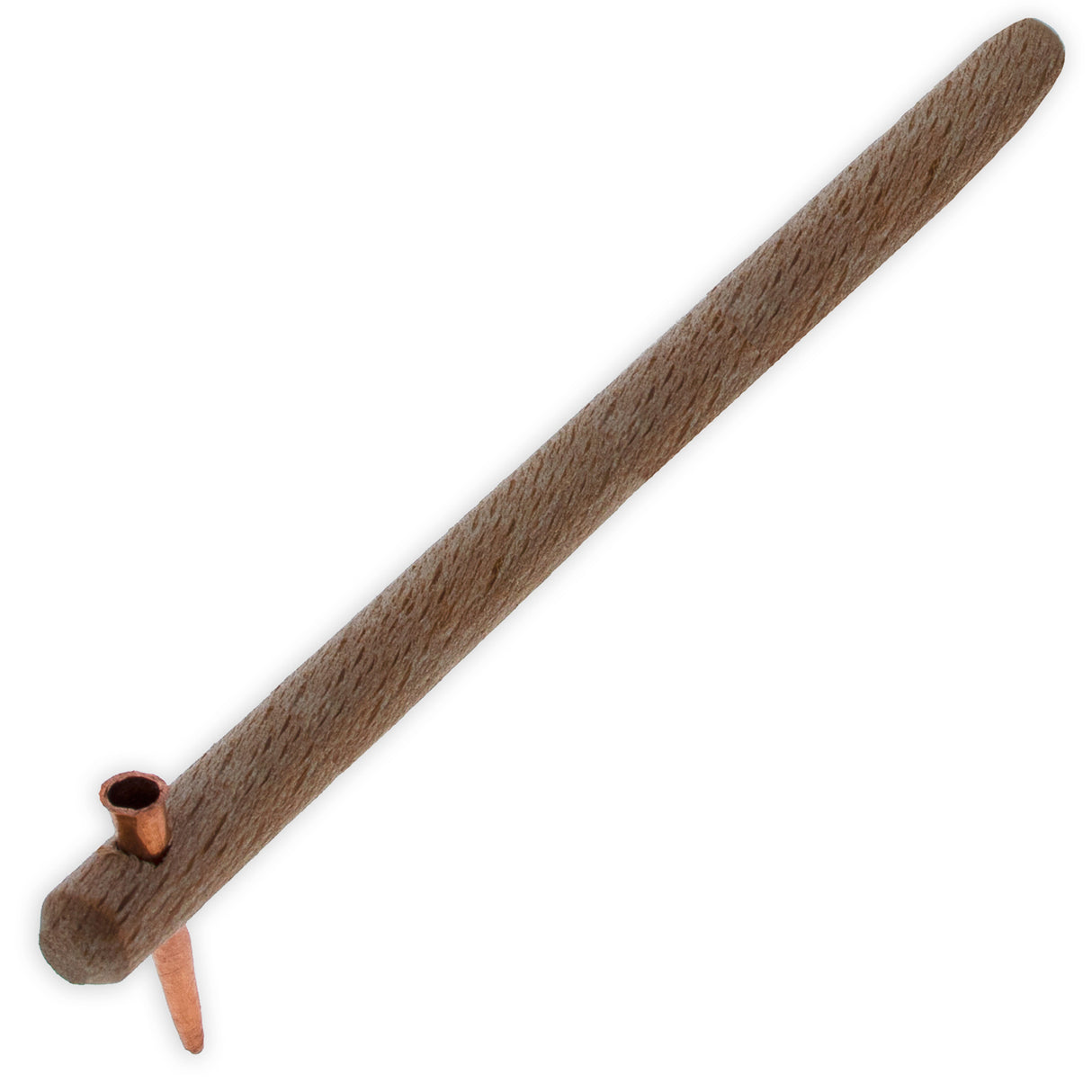 0.6 mm Extra Heavy Tin Tip Wooden Handle Kistka (Hot Wax Pen) in Beige color,  shape