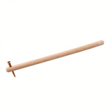 0.6 mm Extra Heavy Tin Tip Wooden Handle Kistka (Hot Wax Pen) in Beige color